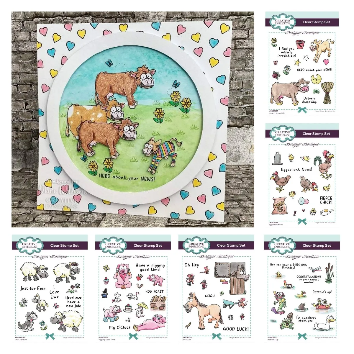 

Diy Scrapbook Decoration Craft Embossing New Metal Cutting Dies Good Luck Udderly Good Time Ewe News Bottom's Up Silicone Stamps