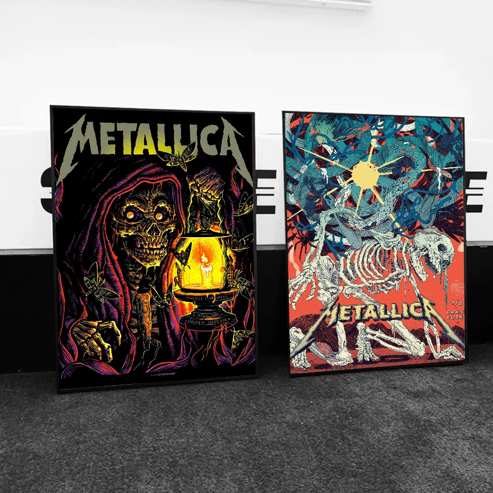 Винтажная рок-группа металлические постеры наклейки для гостиной спальни входа