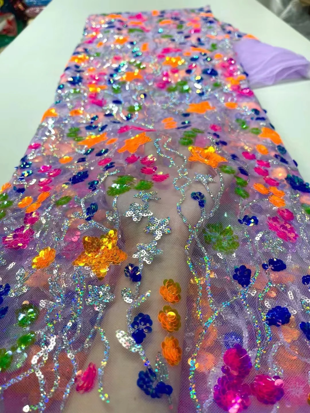 

Изысканная 3D вышивка с цветами, французская Тюлевая сетчатая кружевная ткань/с бусинами, африканская кружевная ткань для искусственных вечерних платьев, свадьбы