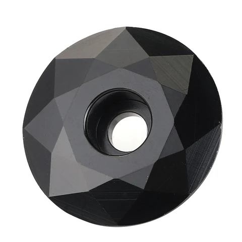 Черная алюминиевая верхняя крышка выноса велосипеда, крышка гарнитуры для горного велосипеда MTB с болтом