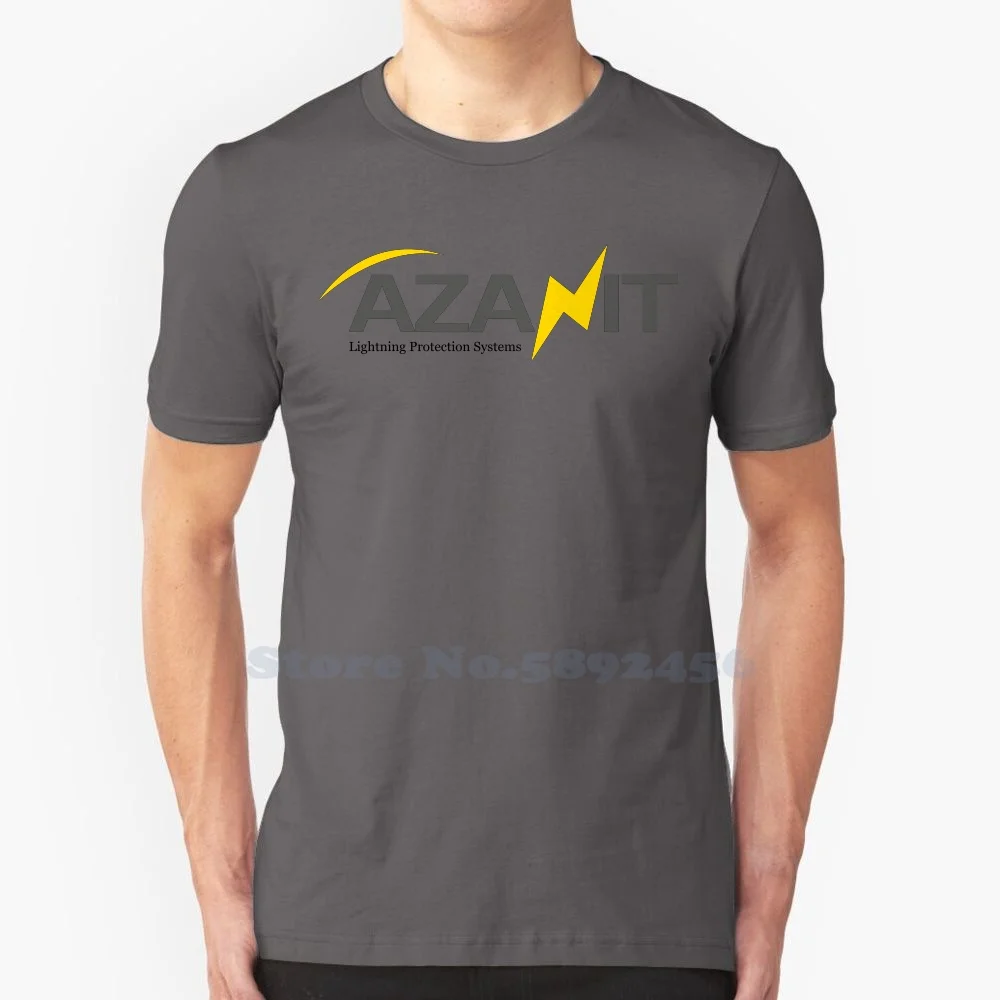 

Azanit Unisex Clothing 2023 Streetwear Printed Brand Logo T-shirt Graphic Tee