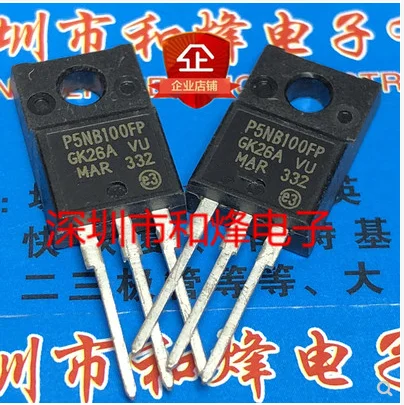 

Бесплатная доставка, 30 шт., P5NB100FP STP5NB100FP TO-220F 1000V 5A
