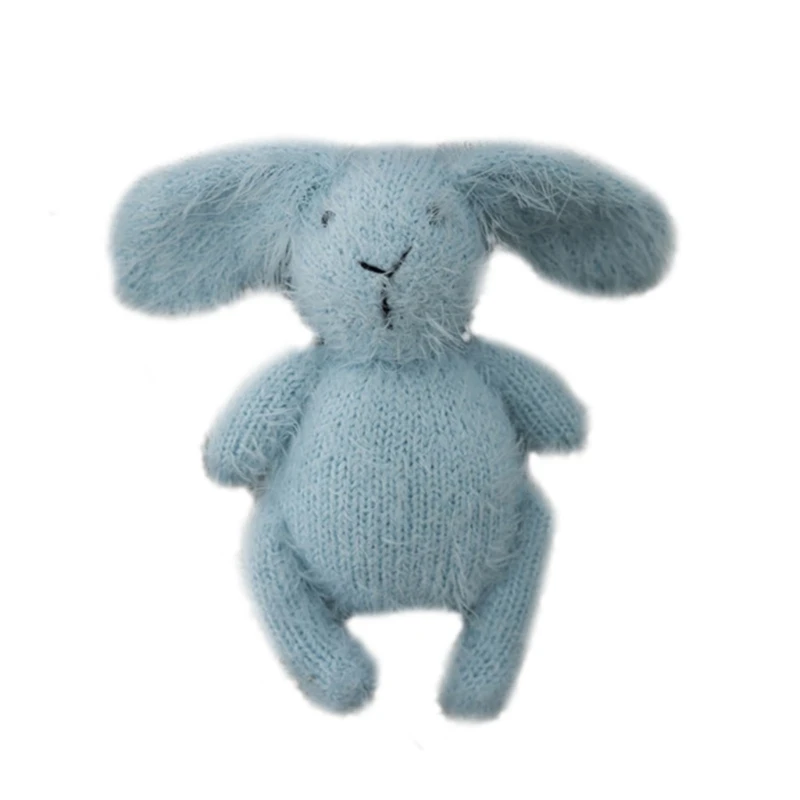 

Newborn Photography Props for Baby Cute Animals Handmade Wool Rabbit H055