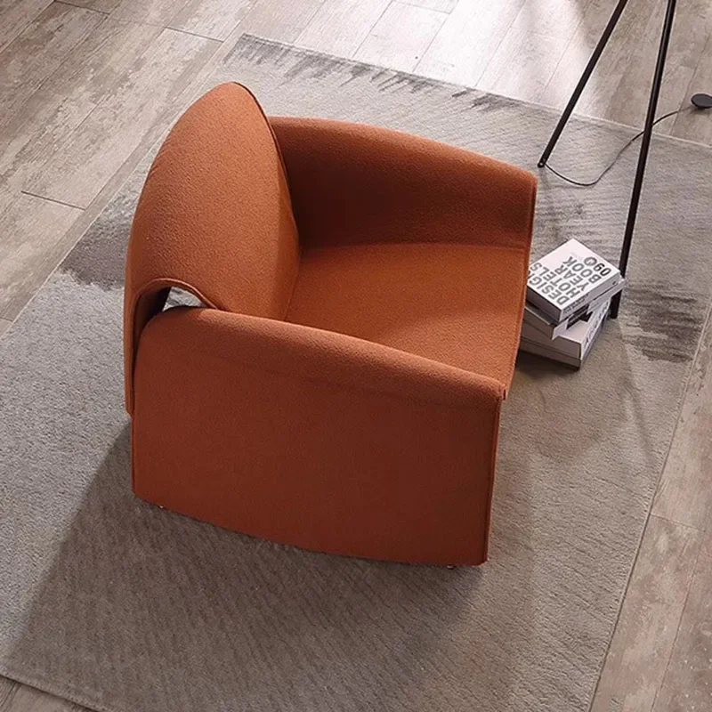 Кресла в скандинавском стиле для спальни гостиной роскошный дизайн кожаное