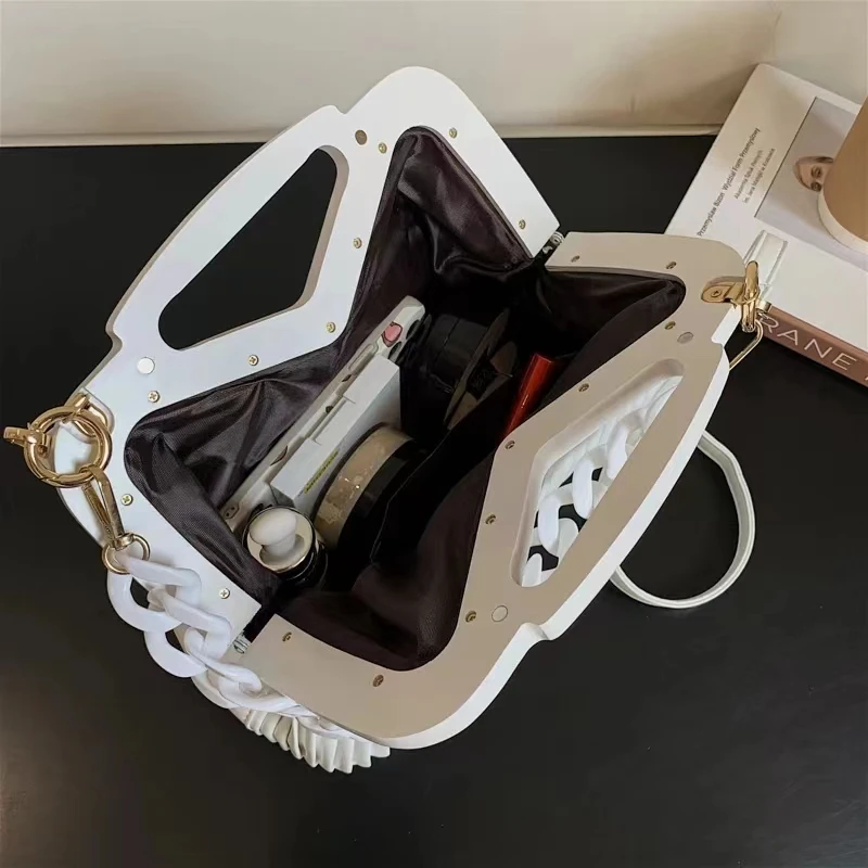 Fashion Women Triangle Handle Crossbady Bags Female Satchels Hobo Shoulder Bolsos Ladies Leather Underarm Handbags Clutch Purses