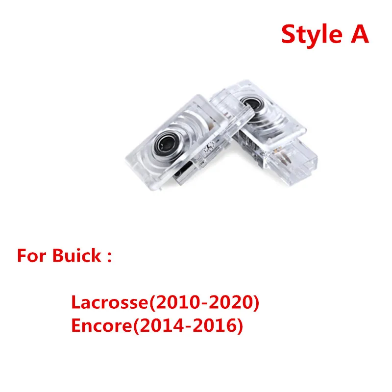 

Led Car Door Welcome Light Ghost Shadow Projector Logo Icon For Buick Encore Lacrosse 2010-2020 Courtesy Lamp Car Accessories