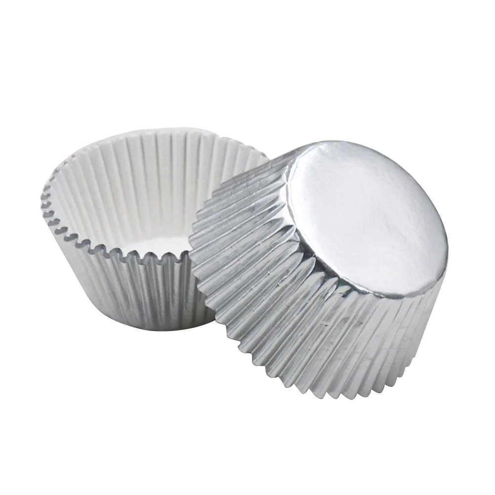 

Baking Cupcake Cake Cup Cups Muffin Paperaluminum Liners Mini Silicone Disposable Molds Pan Supply Shower Baby Server Wedding