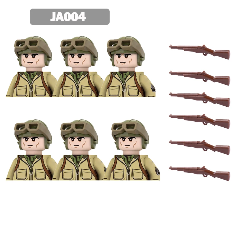 Второй мировой войны военные автомобили Строительные блоки пехота армия США