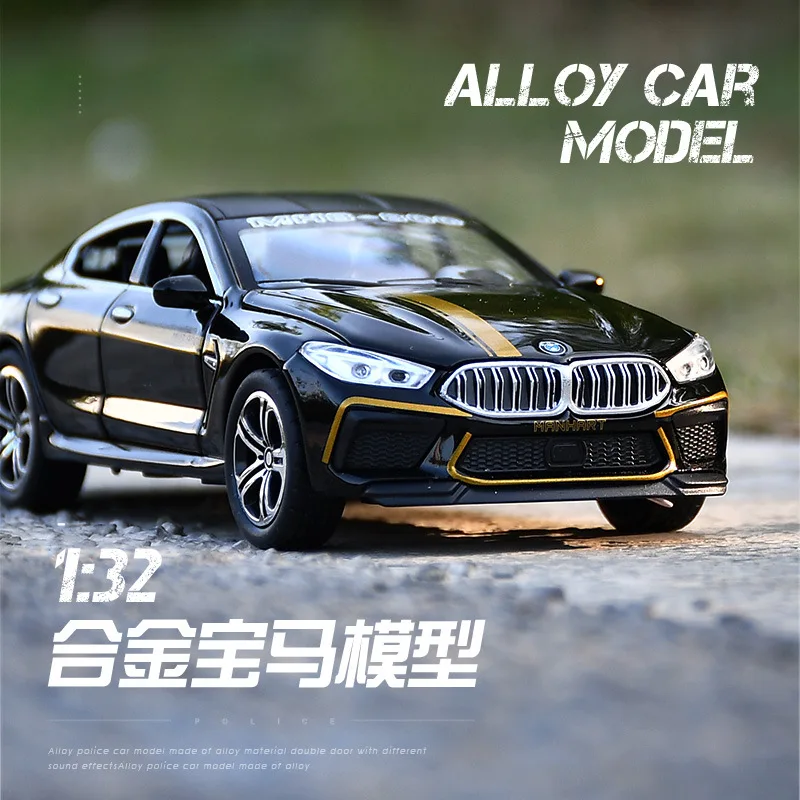 

1:32 Scale BMW M8 Diecast Alloy Pull Back Car Collectable Toy Gifts for Children diecasts & toy vehicles kids toys boys