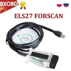 USB-сканер ELS27 PIC24HJ128GP FTDI Forscan OBD2 для FordMazdaLincolnMercury ELS 27 с поддержкой ELM327 J2534
