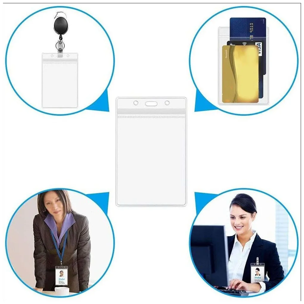 

10 шт. водонепроницаемый держатель для карт