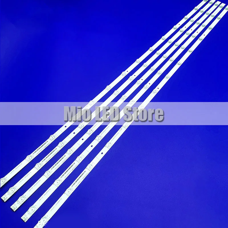 Комплект из 5 шт. 14 светодиодов светодиодная лента для подсветки 6 в 55H8E 55H9E Φ H55A6500