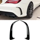 Сплиттер для заднего бампера, боковой спойлер для Mercedes Benz W117 CLA200 CLA250 CLA45 AMG 2014-2018, автомобильные аксессуары