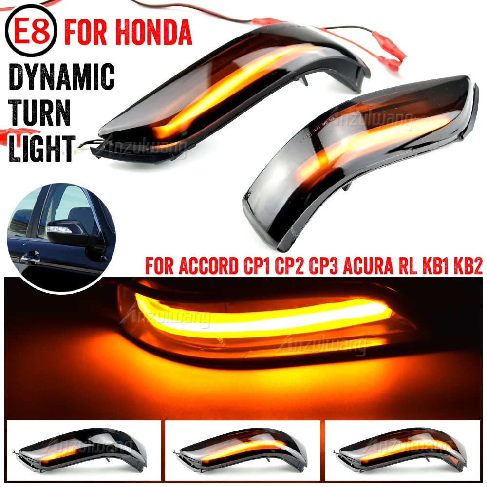 

Dynamic Led Turn Signal Rearview Mirror Indicator Blinker Light For Honda Accord CP1/CP2/CP3 2008-2013 Acura RL (KB1/2)2006-2009