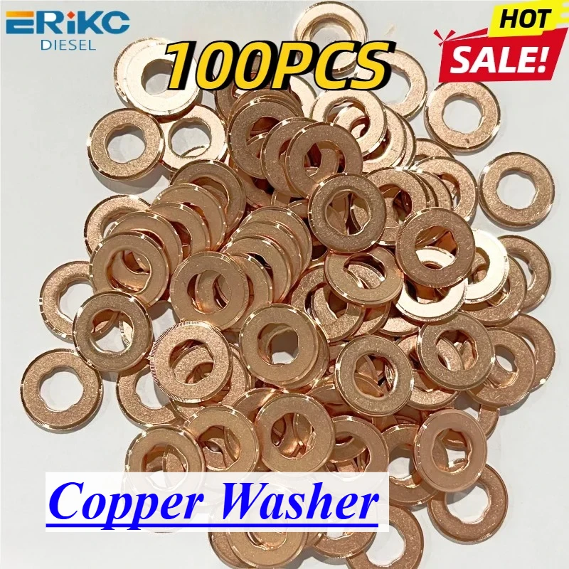 100 шт. F00VC17502 Прокладка F00VC17504 F00VC17503 Медная шайба форсунки F00VC17506 Прокладка дизельного распылителя F00VC17505