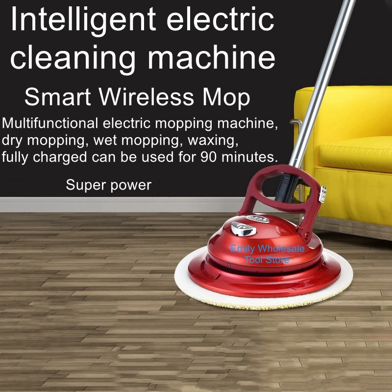 Automatic cleaning machine home wireless mop electric cleaning machine wipe the floor tile glass roof waxing god