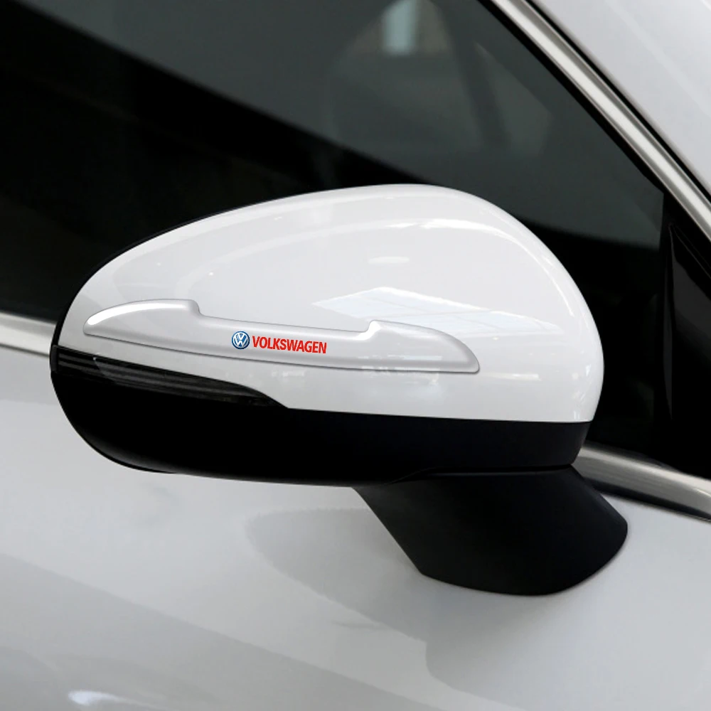 4 шт. автомобильные наклейки-бамперы для Volkswagen VW Beetle Tiguan Passat Golf Jetta Polo R Line