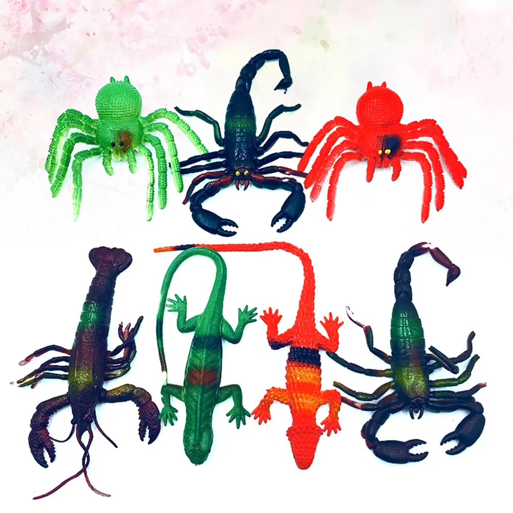 

Prop Insectslobster Bug Fake Scorpion Haunted Realistic Supplies Party Figurehouse Decor Spider Bulk Bugs Model Lizard Reptile