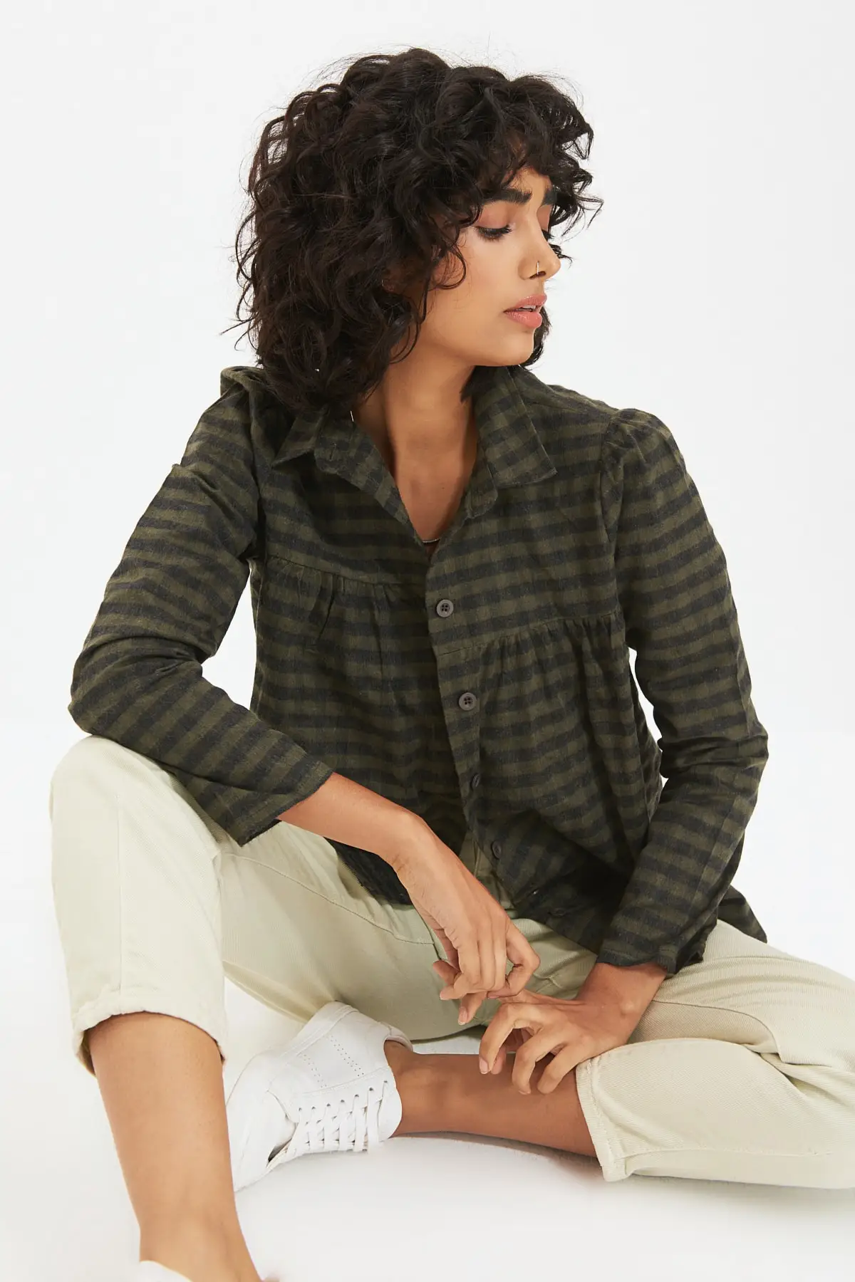 

Trendyol Pöti Plaids Shirt TWOAW22GO0290