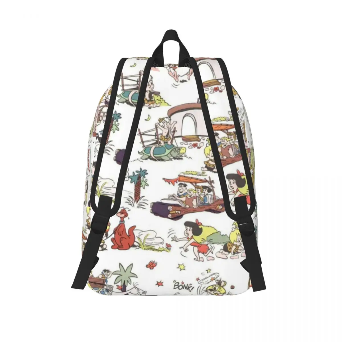 Рюкзак мужской/женский холщовый с карманом для ноутбука и компьютера