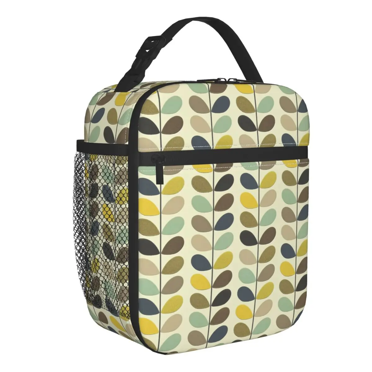 Custom Orla Kiely Multi Stem Lunch Bag Women Cooler Thermal Insulated Lunch Boxes for Adult Office