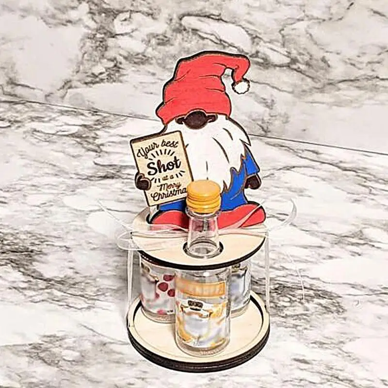 Рождественский держатель для вина креативный ликера рождественские украшения