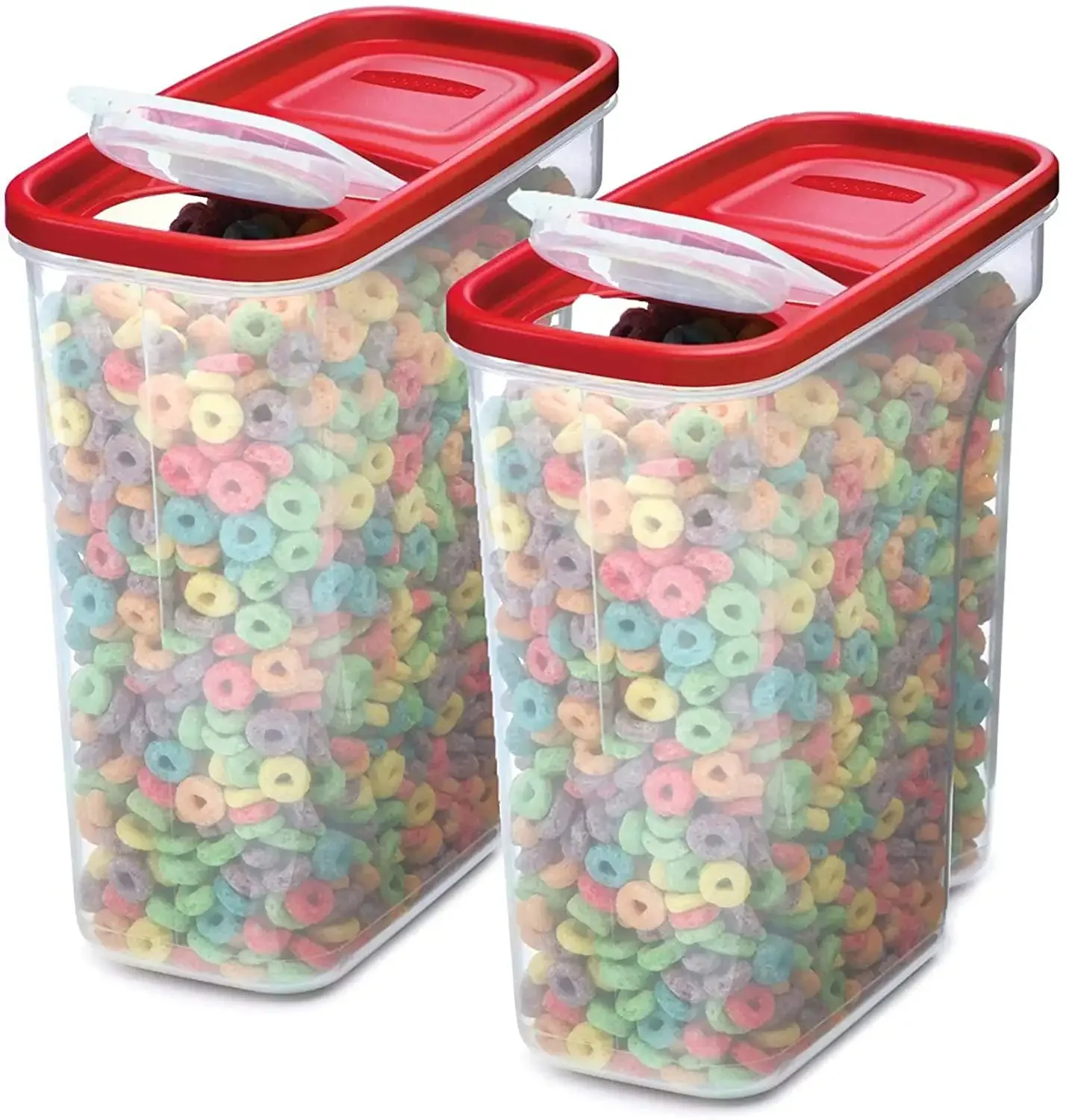 

Flip Top Pantry Cereal Keepers, 18 Cup, 2 Count, Containers , Storage Containers , Kitchen Storage , Plastic Storage Containers