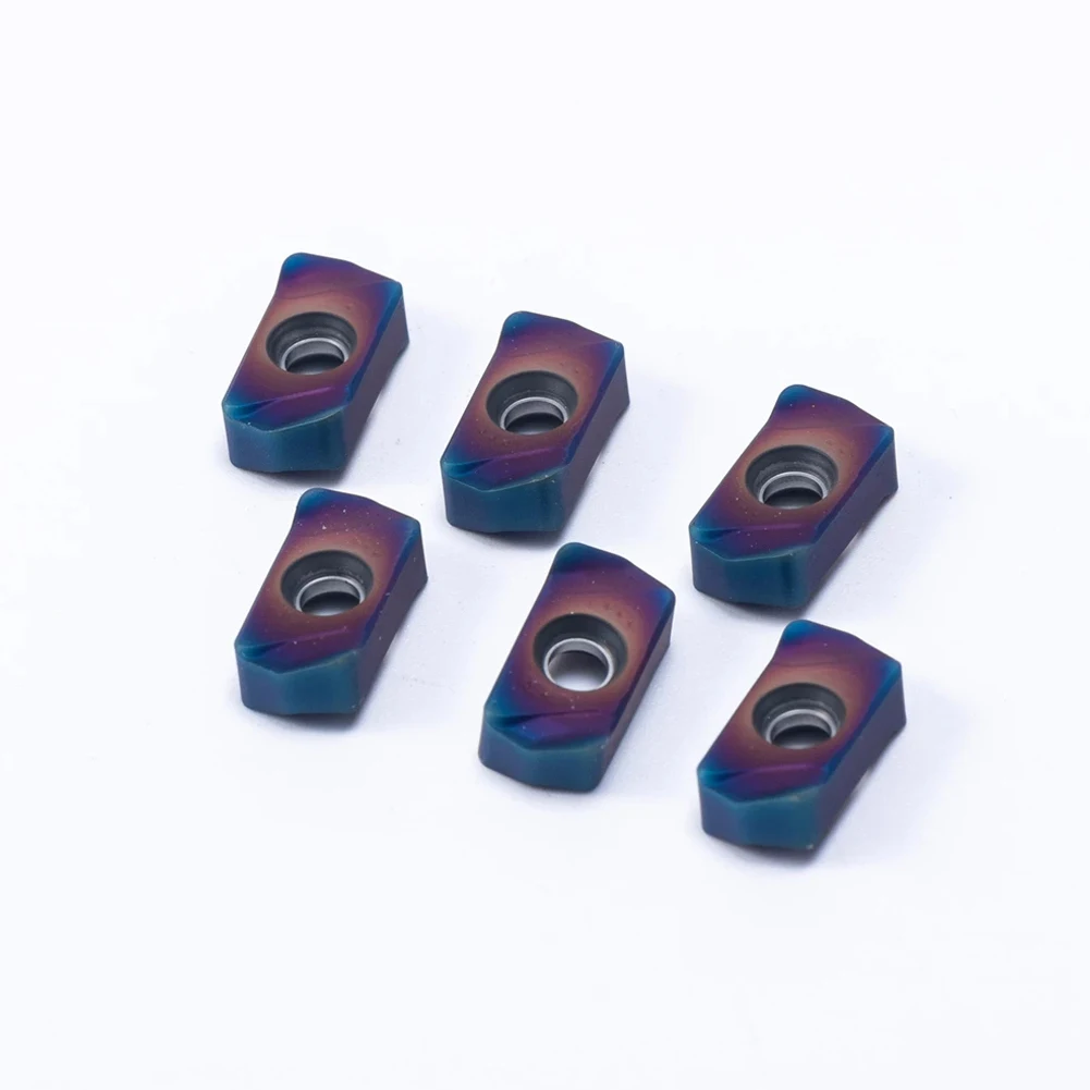 

Durable Carbide Inserts Milling Inserts 10PCS CNC Metal Lathe Tools Fast Feed Milling Chips LNMU0303ZER-MJ ZM1135