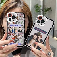 american tv riverdale phone case for iphone 11 12 13 mini pro max 14 pro max case shell
