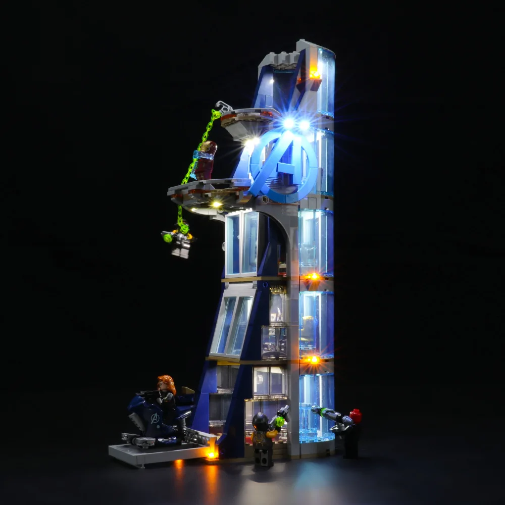 

WOBRICKS LED Light Kit for 76166 Building Blocks Set (NOT Include the Model) Bricks Toys for Children Remote Control MOC