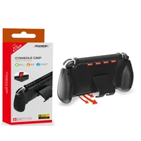 for nintendo switch oled controller protective shell handle ns switch grip with game card storage slot game console grip