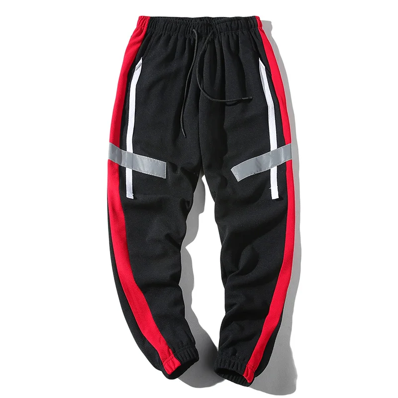 

Мужские повседневные брюки в Корейском стиле, модные брендовые Свободные повседневные спортивные брюки для студентов, универсальные костю...