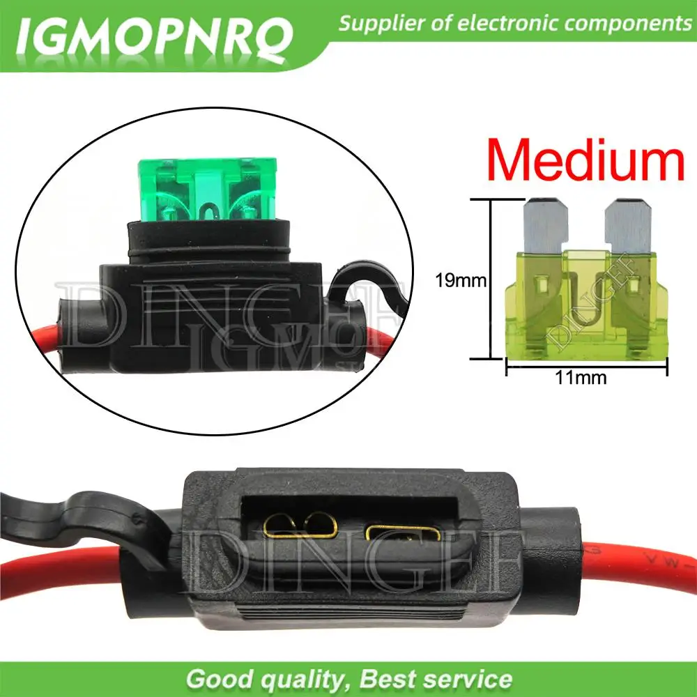 

Водонепроницаемый автоматический держатель предохранителей для автомобиля 1-20А с предохранителями
