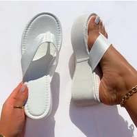 women sandals 2022 new platform sandals summer wedges shoes for women slip on flip flops platform heels sandalias mujer slippers