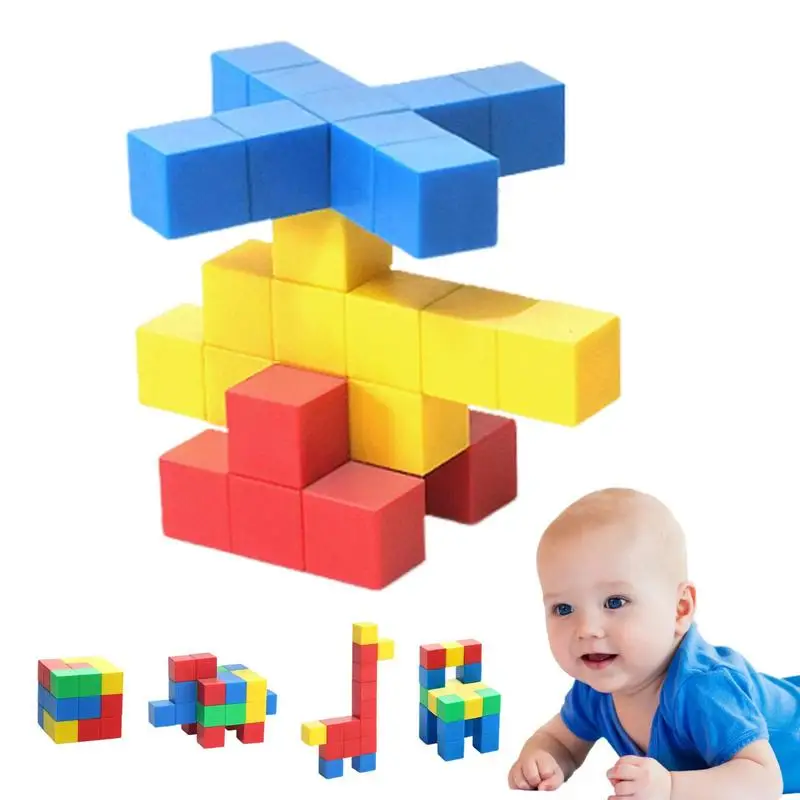 

32Pcs Magnetic Building Blocks Early Educational Kids Construction Toys Magnetic Building Toy And Montessori Building Blocks For