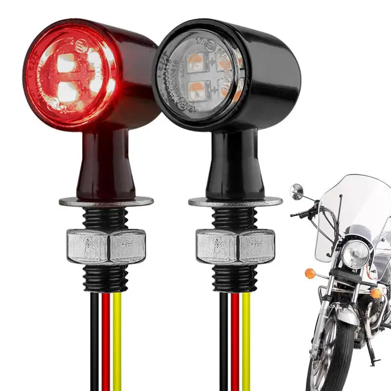 

2 шт., СВЕТОДИОДНЫЕ ПОВОРОТНЫЕ сигналы для мотоциклов