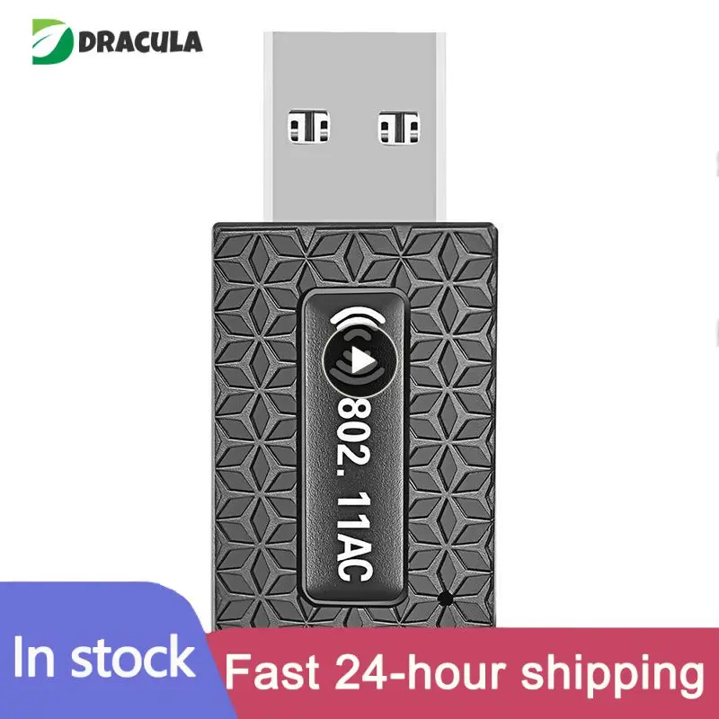 

Usb Receiver Dual Band External Wifi Adapter Wireless Wifi Receiver For Desktop Laptop Pc Mini Wi-fi Adapter 1300mbps