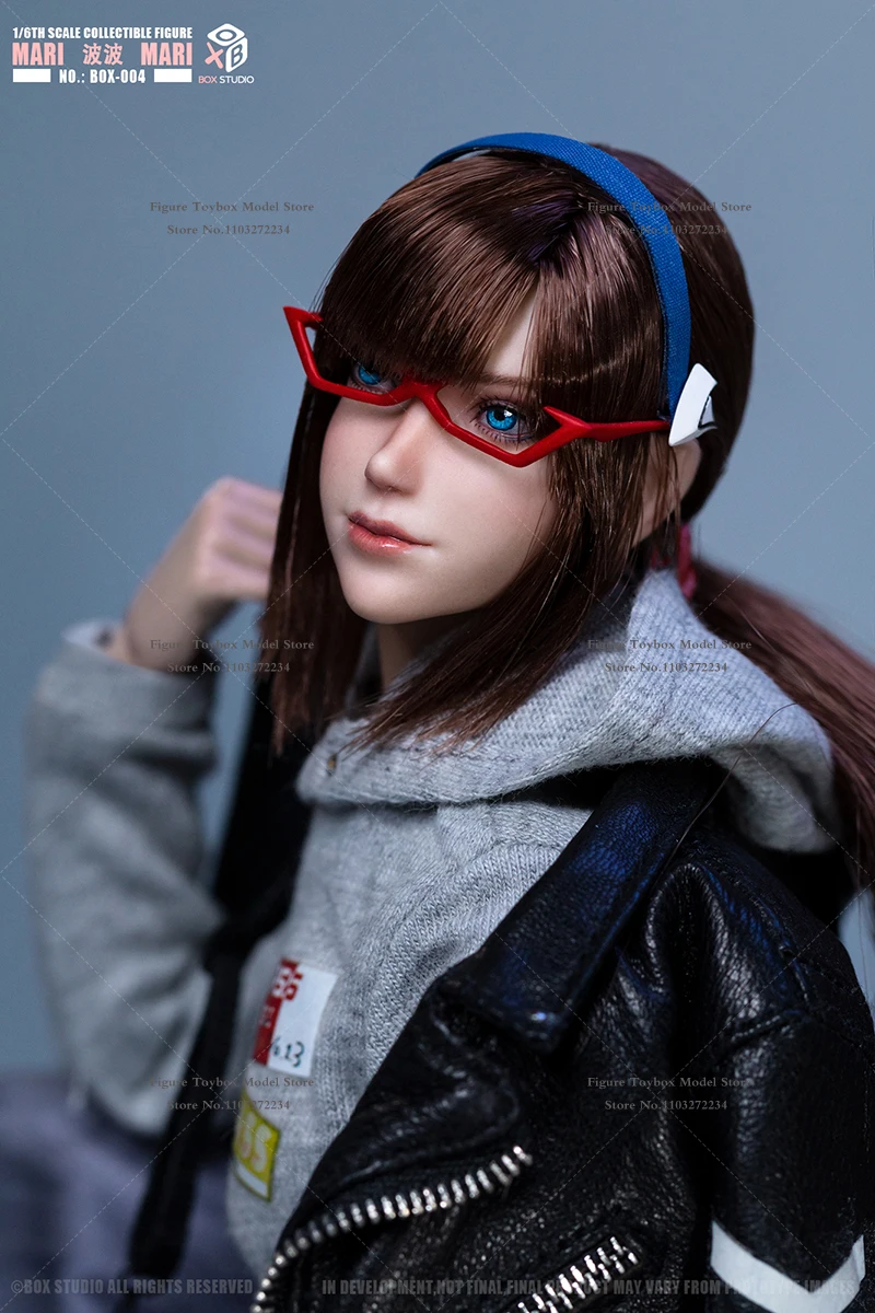 BOX STUDIO BOX-004 1/6 MARI Blue Eye Beauty Girl Фигурка Кожаная куртка Декор 12 &quotполный набор Женский
