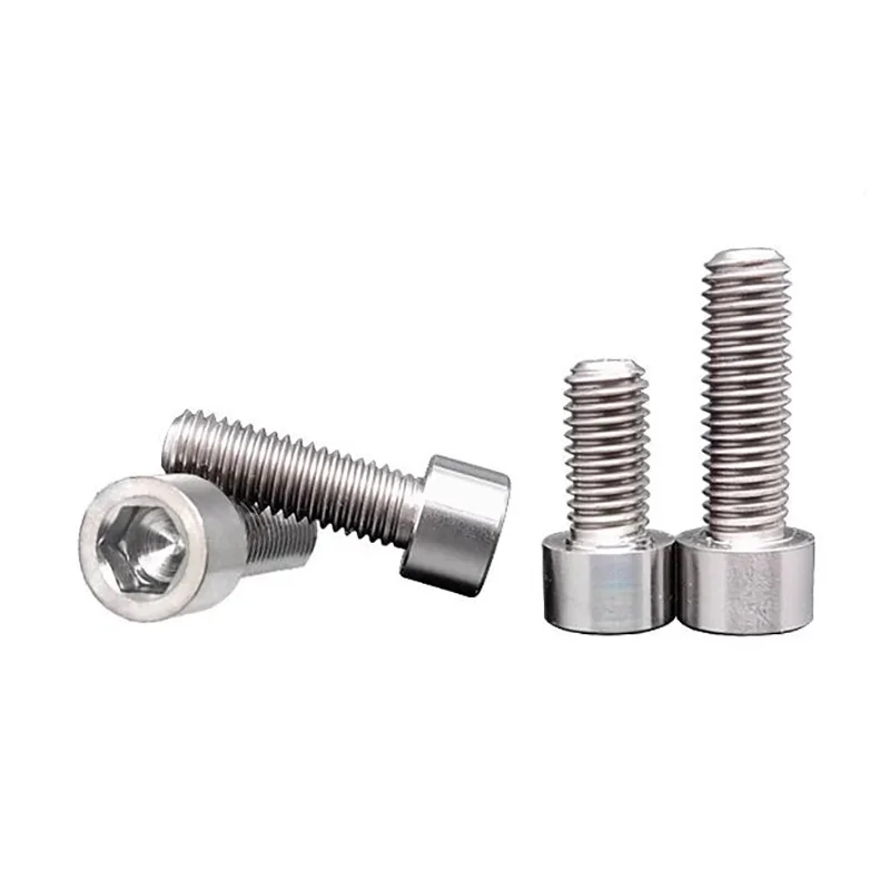 

TA2 титановые шестигранные болты Gr2 DIN912 M1.6-M10