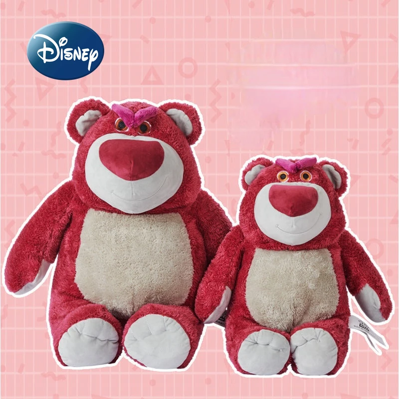 

Disney Original 2022 New Toy Story Cute Plush Strawberry Bear High Quality Kids Stuffed Animals Doll Cartoon Cute Plush Toys