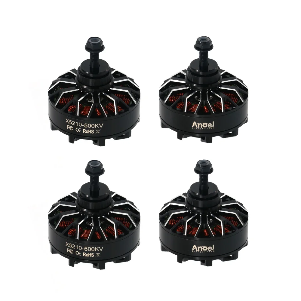 4 шт. UAngle X5210 5210 340KV 500KV водонепроницаемые детали бесщеточного двигателя для FPV