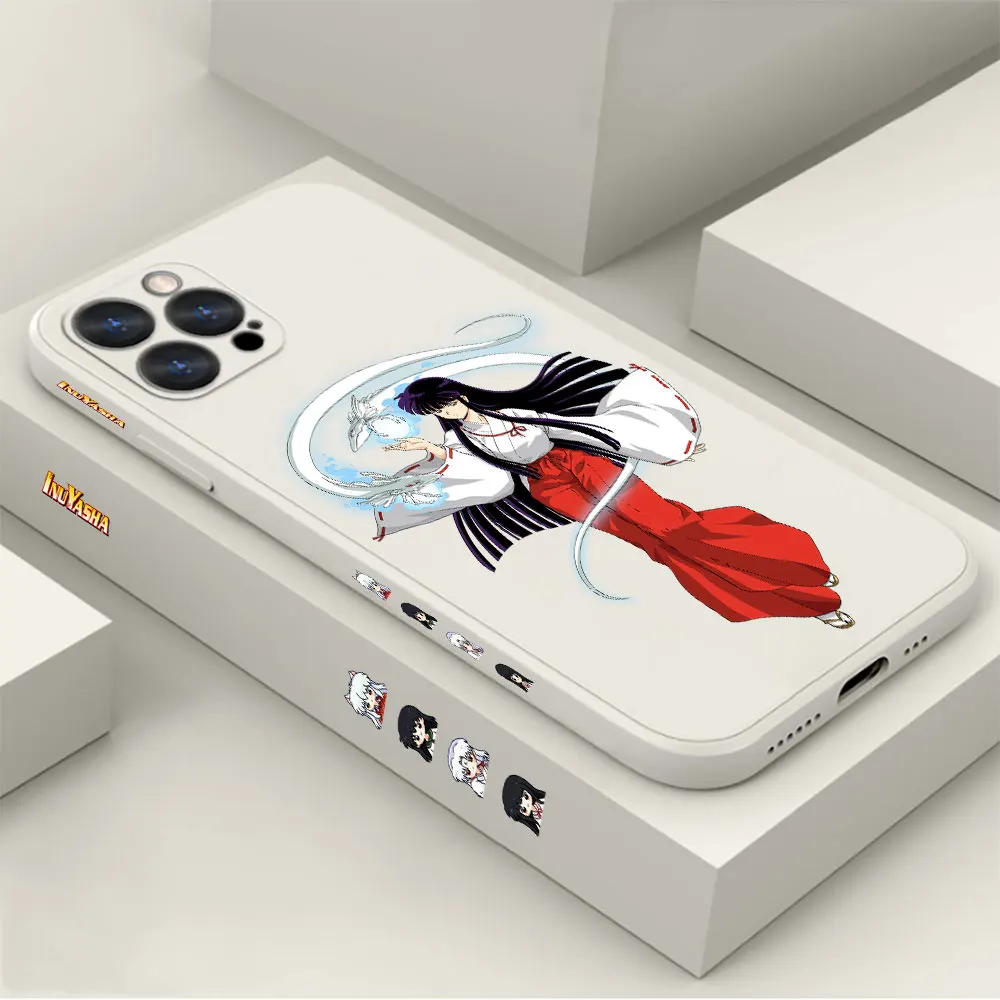 

I-Inuyasha Kikyo Phone Case For Apple iPhone 14 13 12 11 Pro Max Mini 8 7 6 6S SE X XS XR Plus Cases Cover Fundas Cqoues Shell