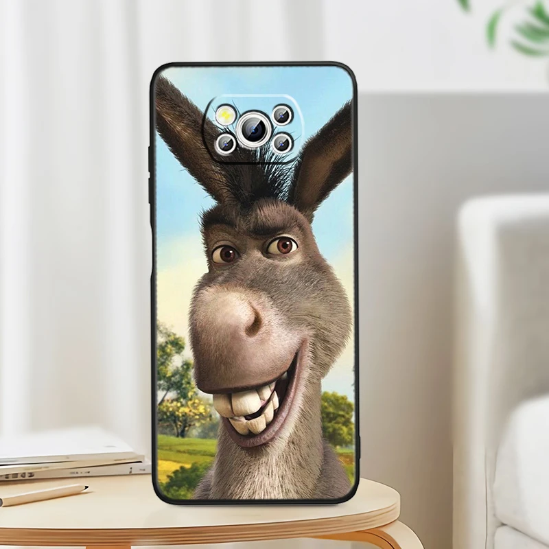 Чехол с забавным мультяшным изображением Шрека для POCO F5 F4 F3 M6 M5 M4 M3 C65 Pro GT из