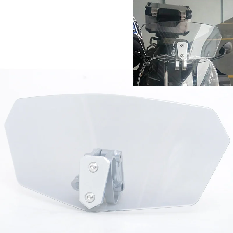 Универсальный мотоциклетный зажим для лобового стекла расширение спойлера