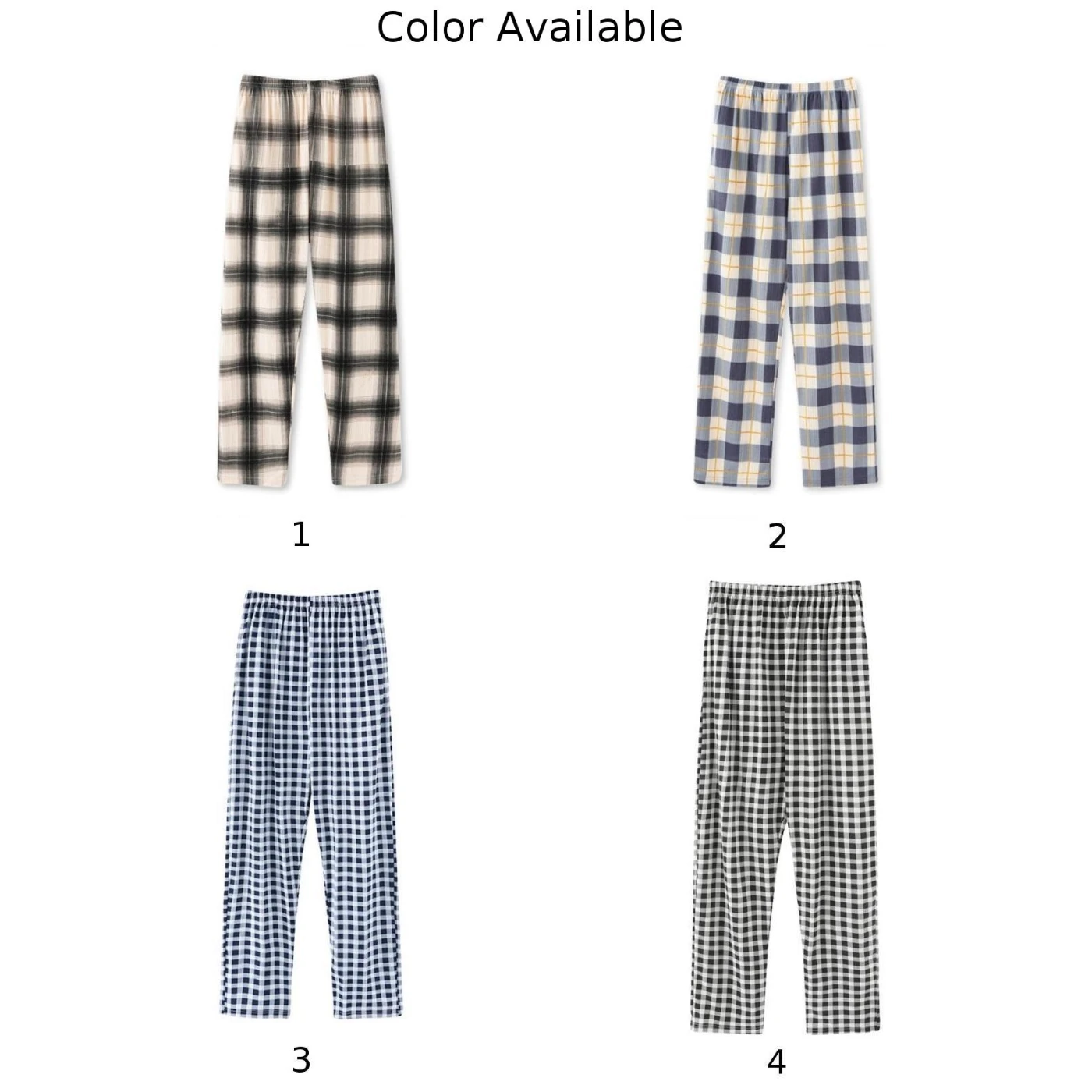 Mens Checked Pockets Lounge Pants Trousers Sleep Gym Active Pajama Sweatpants Soft Jogger Slim Bottoms