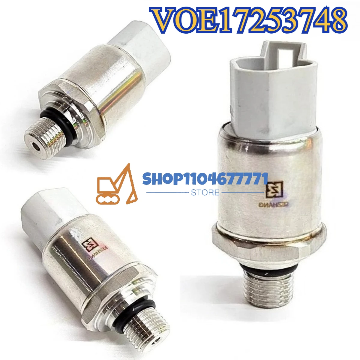 Фото Новый датчик давления масла VOE17253748 для экскаваторов EC160D, EC180D, EC220D, EC235D, EC250D, EC300D, EC350D, EW205D (VOE 17253748) №1