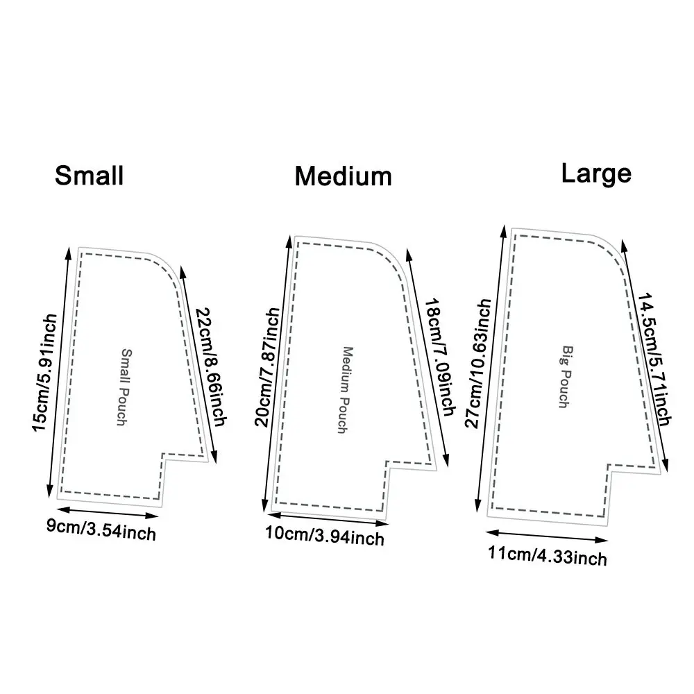 Линейка для шитья симпатичный шаблон в сумке линейка квилтинга лоскутный резки