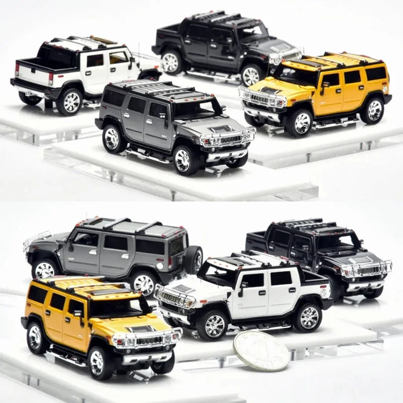

Motorhelix Limited MH 1:64 Hummer H2 Off-Road Pickup Simulation Car Model