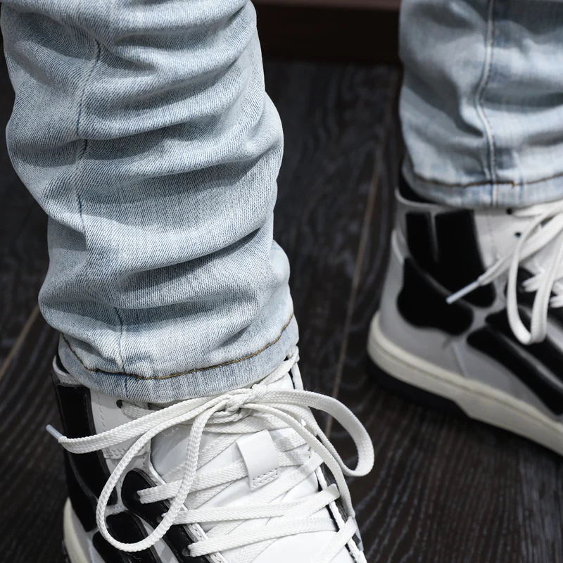 Рисунок 6 - Джинсы мужские Стрейчевые в стиле ретро