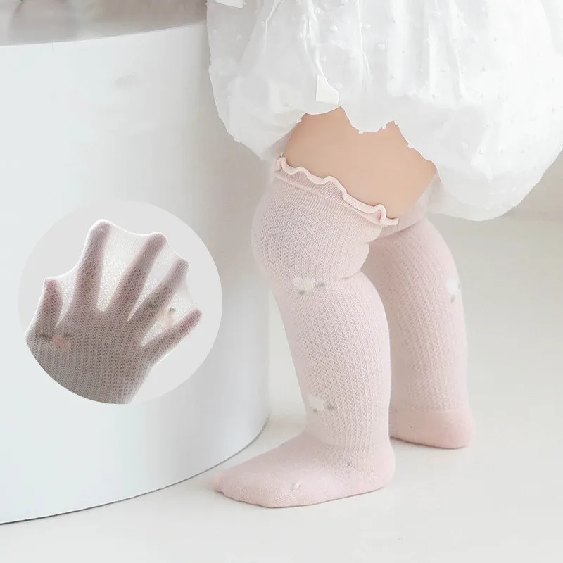 

5pairs kniekousen meisje medias de niña calcetines largos niño podkolanowki dla dziewczynki baby sokken meisje